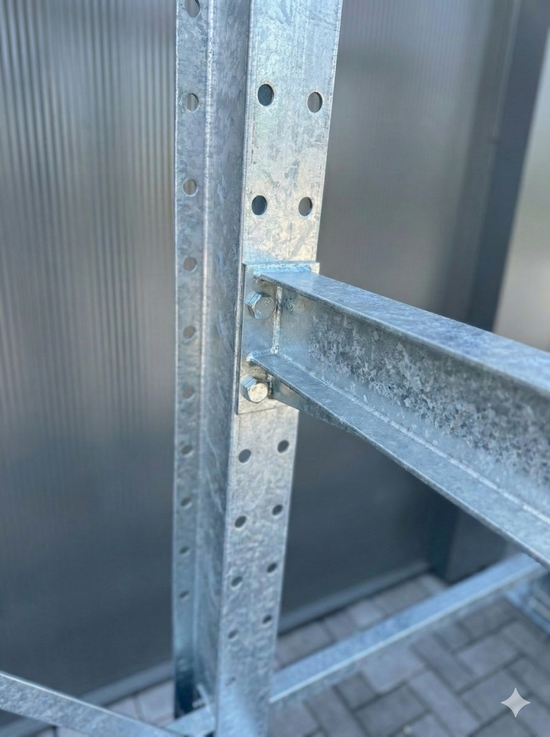 Draagarmstelling verzinkt (aanbieding) - Afbeelding 4