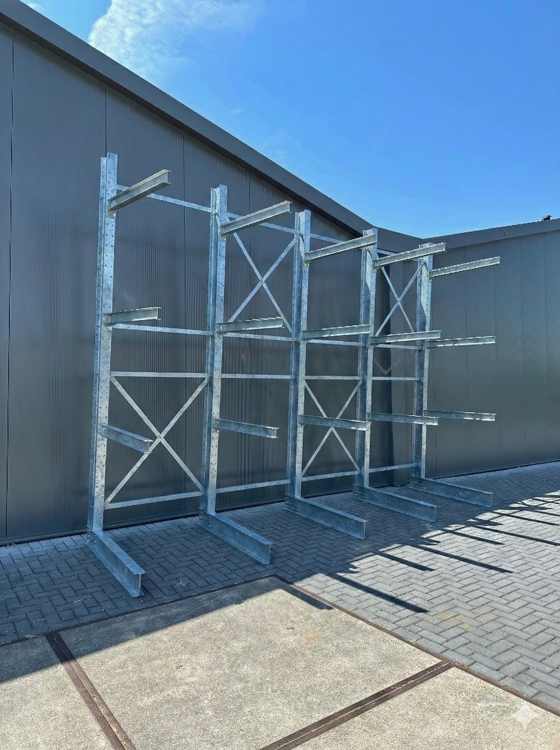 Draagarmstelling verzinkt (aanbieding)